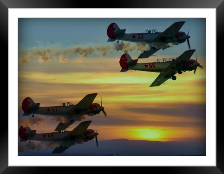 into the sunset Framed Mounted Print by sue davies