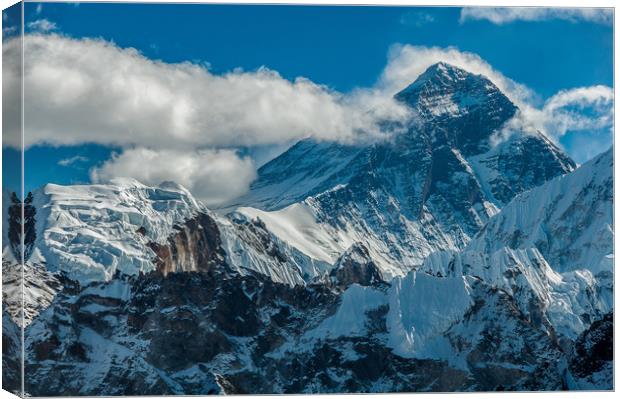 Mount Everest Canvas Print by Paul Andrews