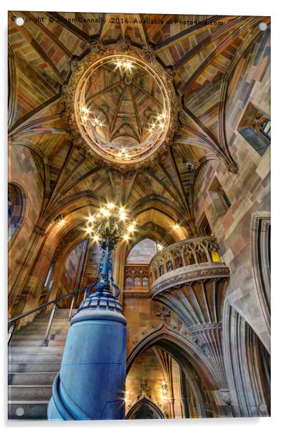 The Rylands Library, Manchester Acrylic by Jason Connolly