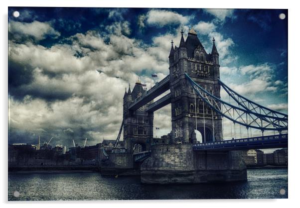 Tower Bridge Acrylic by Scott Anderson