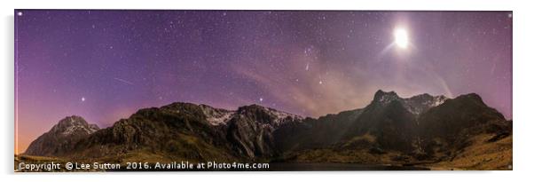 Starlight Panorama Acrylic by Lee Sutton