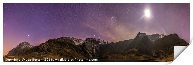 Starlight Panorama Print by Lee Sutton