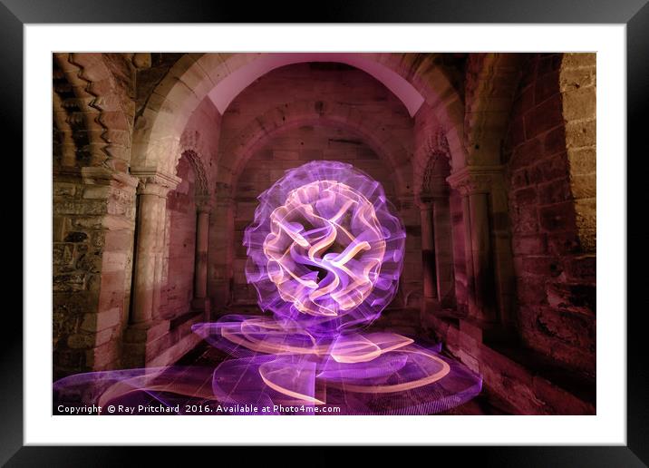 Painting with Light  Framed Mounted Print by Ray Pritchard