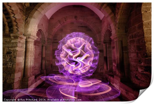 Painting with Light  Print by Ray Pritchard