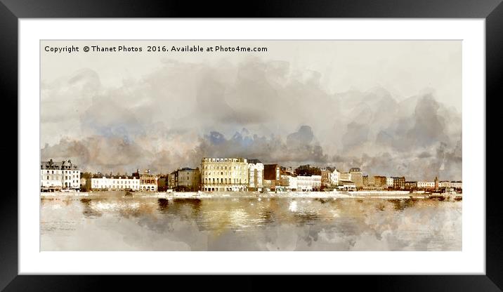 Margate Framed Mounted Print by Thanet Photos
