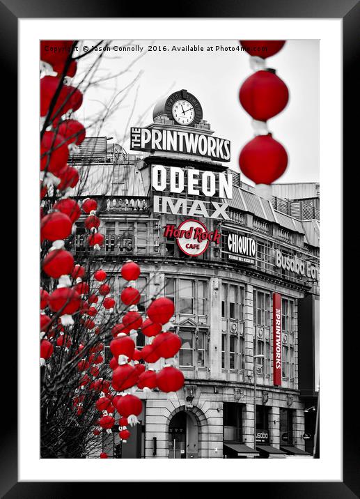 The Printworks, manchester Framed Mounted Print by Jason Connolly