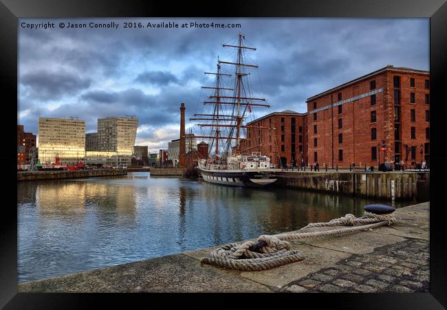 Albert Dock, Liverpool Framed Print by Jason Connolly