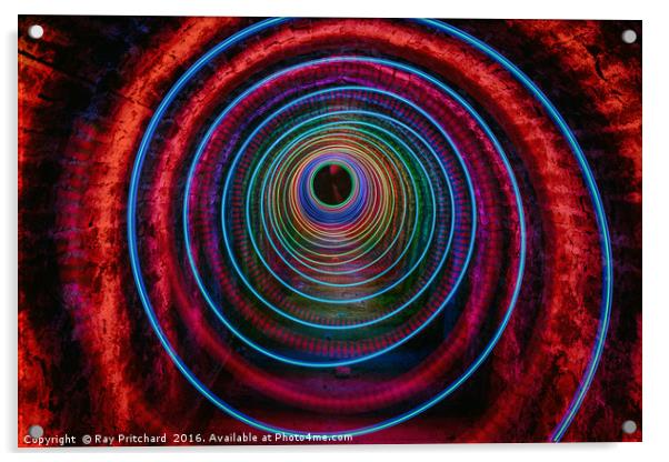 Light Vortex Acrylic by Ray Pritchard