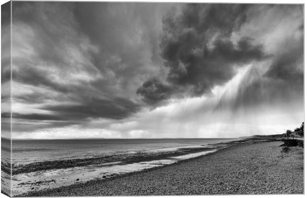 Storm rolling in Canvas Print by Andrew Richards