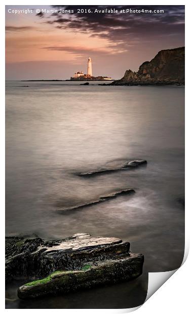 Iconic Northumberland Coast Print by K7 Photography