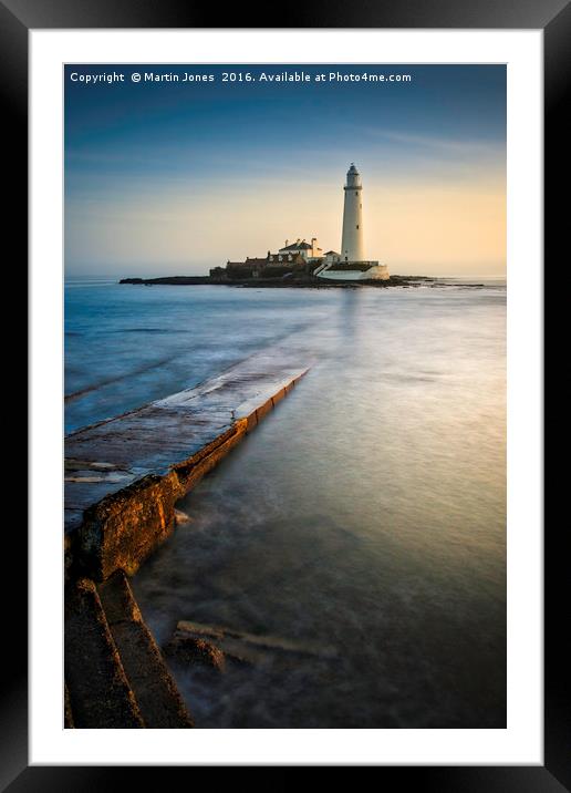 Over the Causeway to St Mary's Framed Mounted Print by K7 Photography