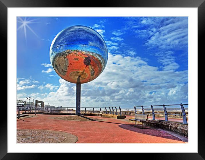 Reflections of Blackpool Framed Mounted Print by David McCulloch