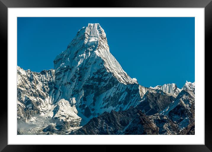 Ama Dablam 2 Framed Mounted Print by Paul Andrews