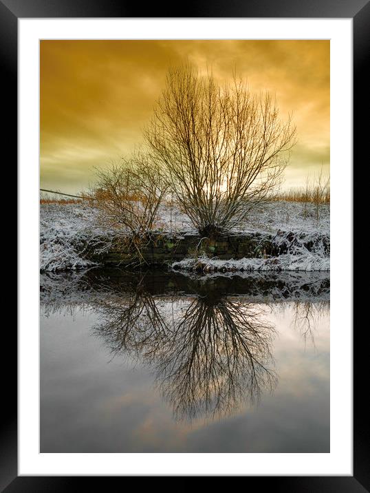 RC0004S - The First Sprinkling - Standard Framed Mounted Print by Robin Cunningham