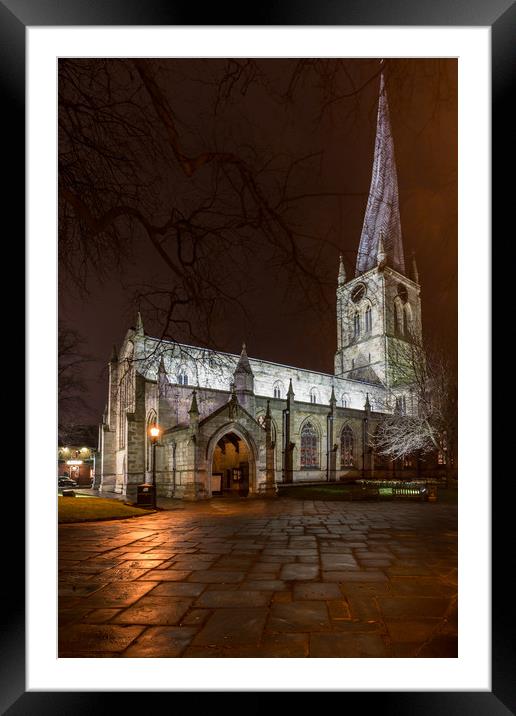 St Mary's Framed Mounted Print by Pete Biggin