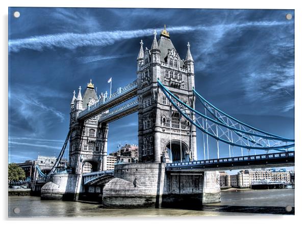 Tower Bridge Acrylic by Andreas Hartmann