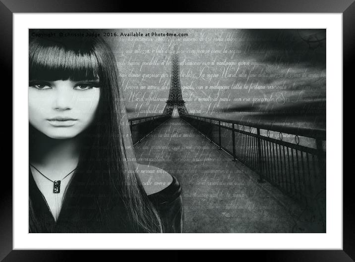 The girl  Framed Mounted Print by Heaven's Gift xxx68