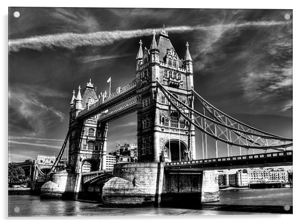 Tower Bridge Acrylic by Andreas Hartmann