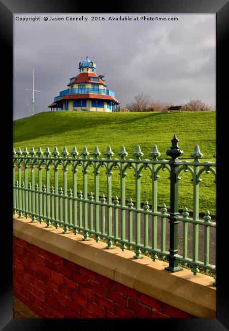 The Mount Pavilion, Fleetwood Framed Print by Jason Connolly