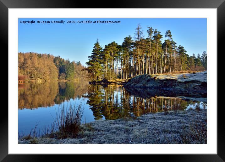 Tarn Hows, Lake District Framed Mounted Print by Jason Connolly