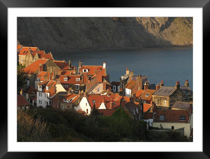 Robin Hood's Bay Framed Mounted Print by Will Black