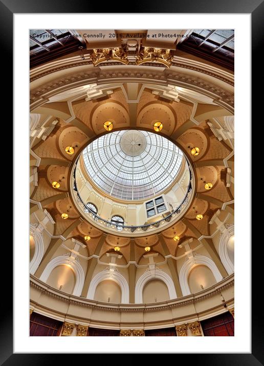 Winter Gardens Dome Framed Mounted Print by Jason Connolly