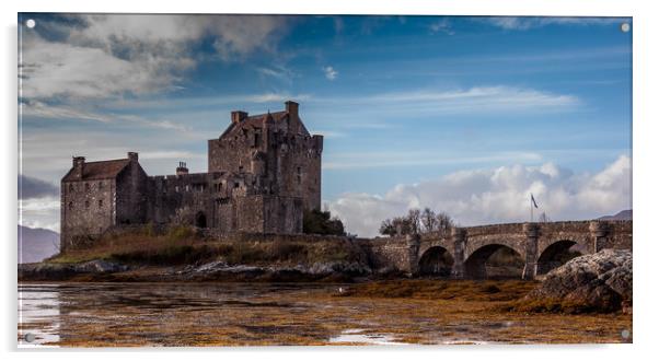 Eilean Donan Castle Acrylic by Paul Andrews