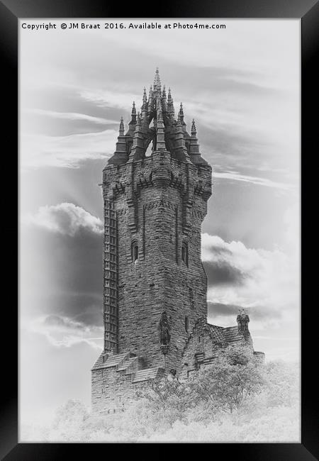 Wallace Monument Framed Print by Jane Braat