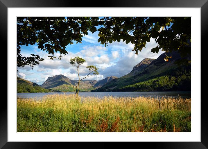 Buttermere Framed Mounted Print by Jason Connolly