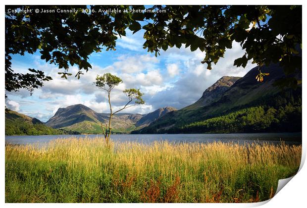 Buttermere Print by Jason Connolly
