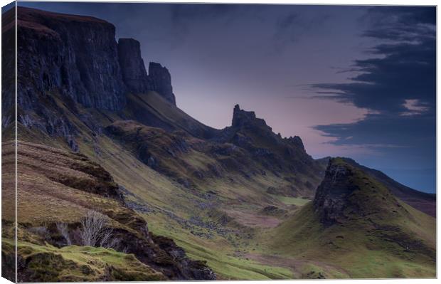 The Quiraing 2 Canvas Print by Paul Andrews