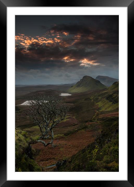The Quiraing 3 Framed Mounted Print by Paul Andrews