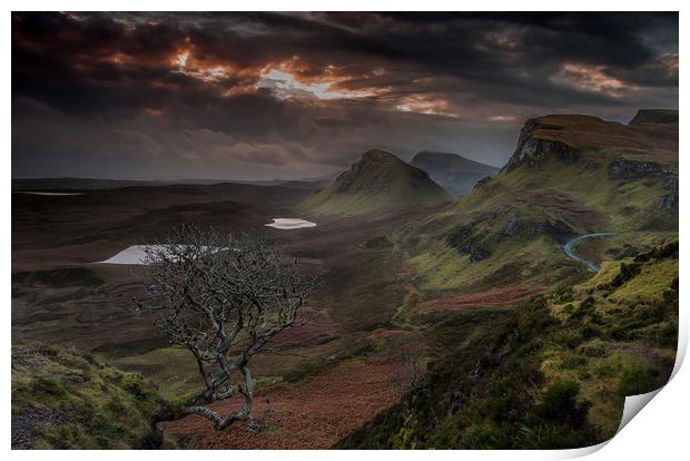 The Quiraing 4 Print by Paul Andrews