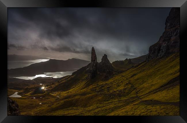 The Old Man of Storr Framed Print by Paul Andrews
