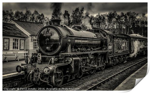 62005 at grosmont station Print by David Oxtaby  ARPS