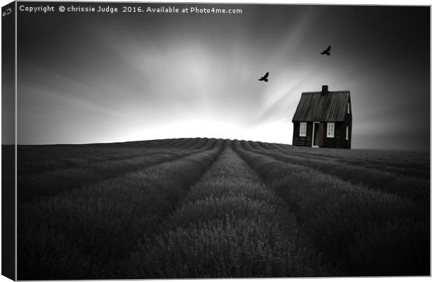 the little black House  Canvas Print by Heaven's Gift xxx68