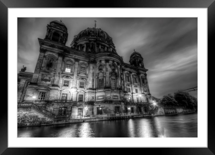 Berliner Dom Framed Mounted Print by Nathan Wright