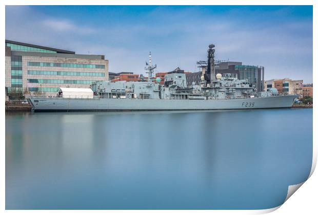 HMS Monmouth Print by Steve Purnell