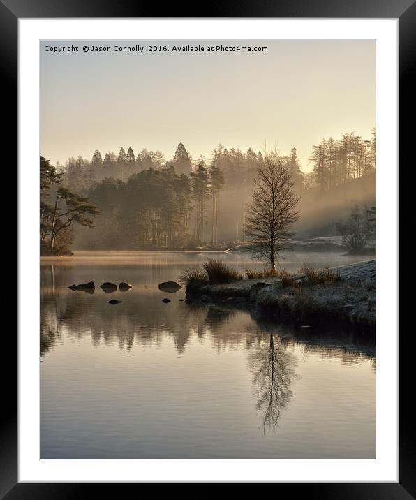 Tarn Hows, Cumbria Framed Mounted Print by Jason Connolly