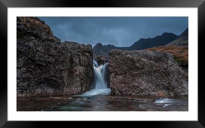 The Fairy Pools Framed Mounted Print by Paul Andrews