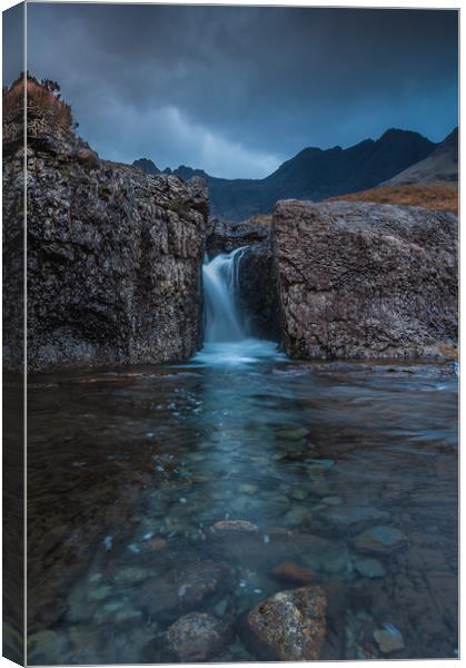 The Fairy Pools 2 Canvas Print by Paul Andrews