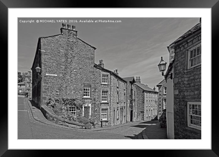 Castle Hill Lancaster Framed Mounted Print by MICHAEL YATES