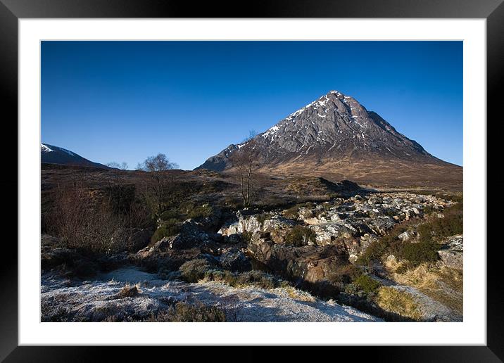 A frosty start Framed Mounted Print by Simon Wrigglesworth