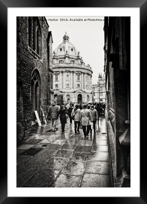 The Radcliffe Camera Building, Oxford, UK Framed Mounted Print by Andrew Harker