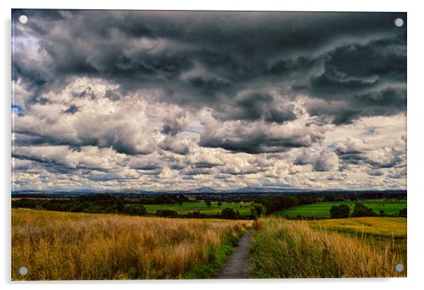 Stormy skies Acrylic by Thomas Richardson
