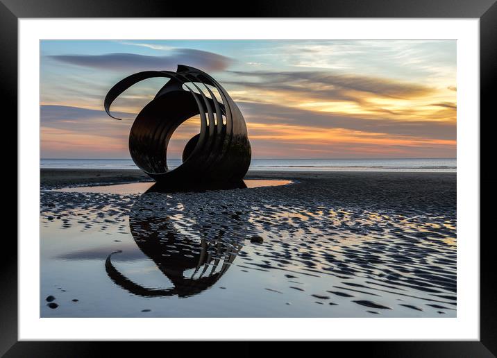 Sunset At Mary's Shell Cleveley's Framed Mounted Print by Gary Kenyon