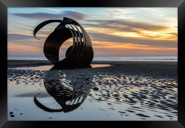 Sunset At Mary's Shell Cleveley's Framed Print by Gary Kenyon