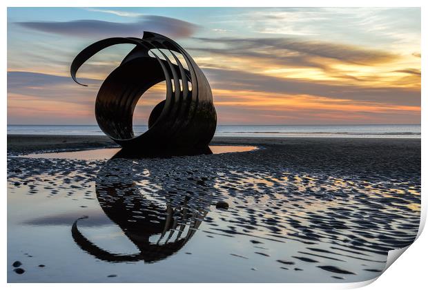 Sunset At Mary's Shell Cleveley's Print by Gary Kenyon