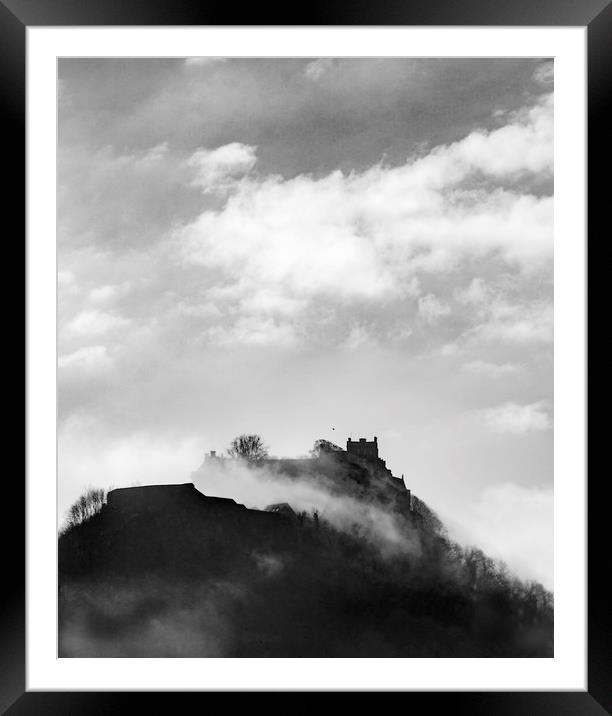 Stirling Castle and spring mist Framed Mounted Print by Jade Scott