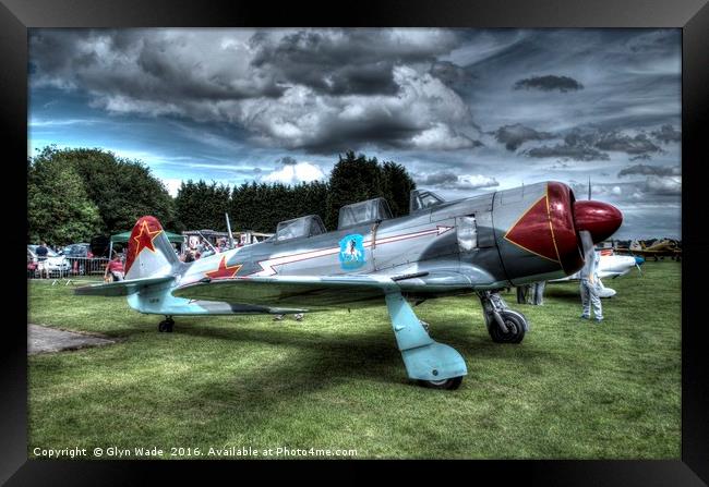 King of the Skies Framed Print by Glyn Wade